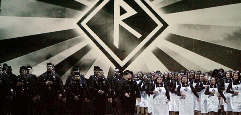 Lasse Söderstrup, Rienzi, Hitler, Philipp Stölzl, Deutsche Oper Berlin, Januar 2010, Irene, Eva Braun, Clara Petacci, Revolution, 1848, Oper, Bayreuth, Martina Welschenbach), Compact Online, Compact, Torsten Kerl,