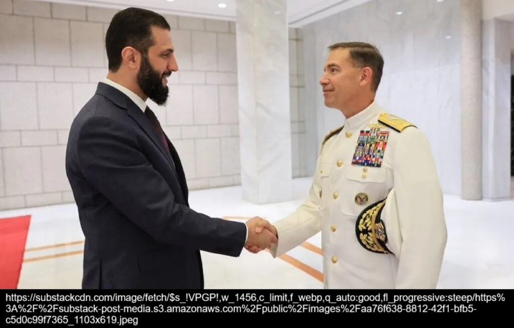 Arabi Souri, Al-Qaida-Chef, US-CENTCOM-Kommandeur, Abu Mohammad Al Jolani, Al-Qaida, HTS, Ahmad al-Sharaa, CIA, United States Central Command, Admiral Charles Bradford „Brad” Cooper II, Charles Bradford Cooper,