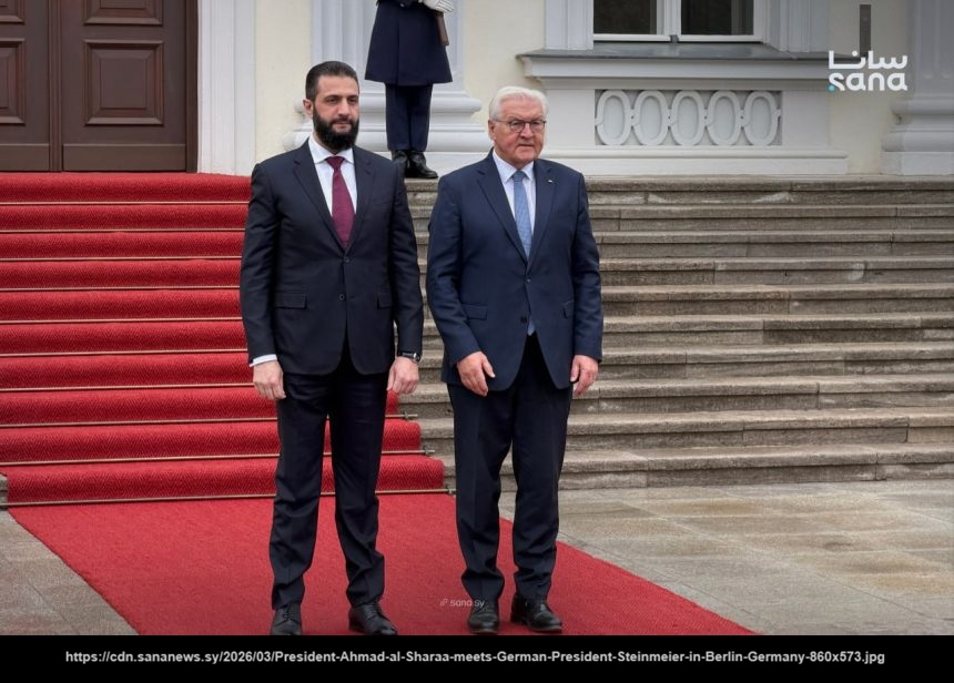 Präsident al-Sharaa, HTS-Terror, Steinmeier, Al-Jolani, al-Sharaa, Syrien